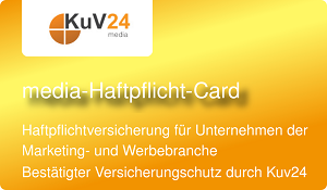 KuV24-media Haftpflicht-Card